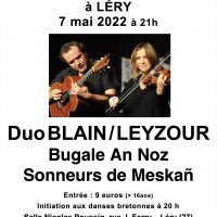 Fest Noz à Léry samedi 7 mai 22