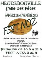 Fest noz HEUDEBOUVILLE SAMEDI 28 NOVEMBRE, Meskañ ressert sa complète FBI (folk, breton, irlandais) !
