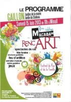 Macadam Renc'Art samedi 15 juin à Gaillon.  Meskañ se prépare