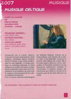 CONCERT Chant et musique d'Irlande au Lido le 29 mars 2014