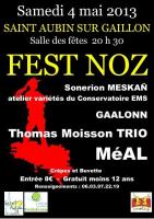 LES TËTES D'AFFICHE du fest noz Meskañ à Saint Aubin sur Gaillon (prox A13 sortie Gaillon)